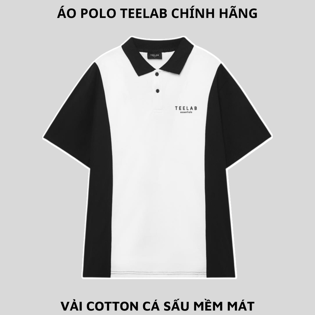 Áo Polo Unisex Teelab Special Collection Premium AP018 localbrandvn2023