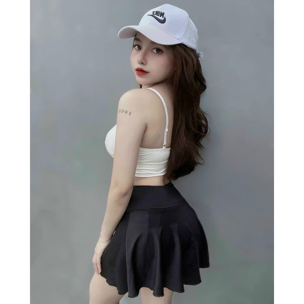 QUẦN VÁY 2 LỚP TENNIS- GYM TÔN DÁNG