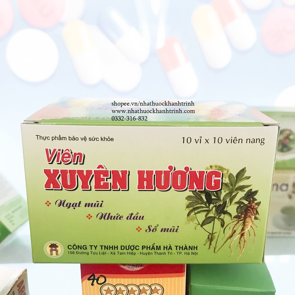 Cảm Xuyên Hương  hộp 100 viên