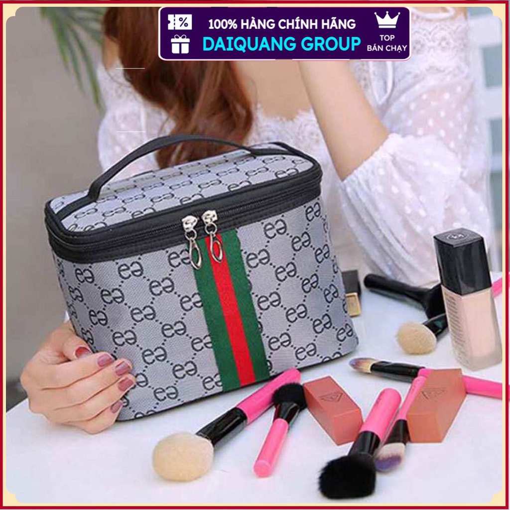 Túi Đựng Mỹ Phẩm Trang Điểm Họa Tiết Chữ Cỡ Lớn , Túi Đựng Đồ Make Up Du Lịch Mini COP88299