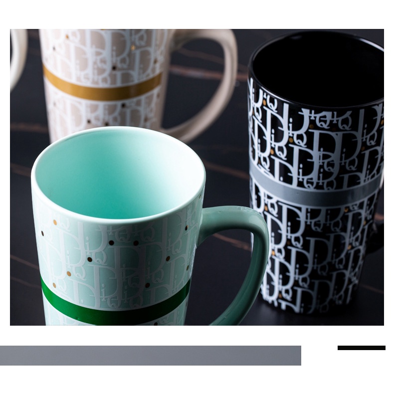 Cốc Sứ Uống Trà / Cà Phê Sức Chứa Lớn Phong Cách Giáng Sinh Năm Mới Sáng Tạo