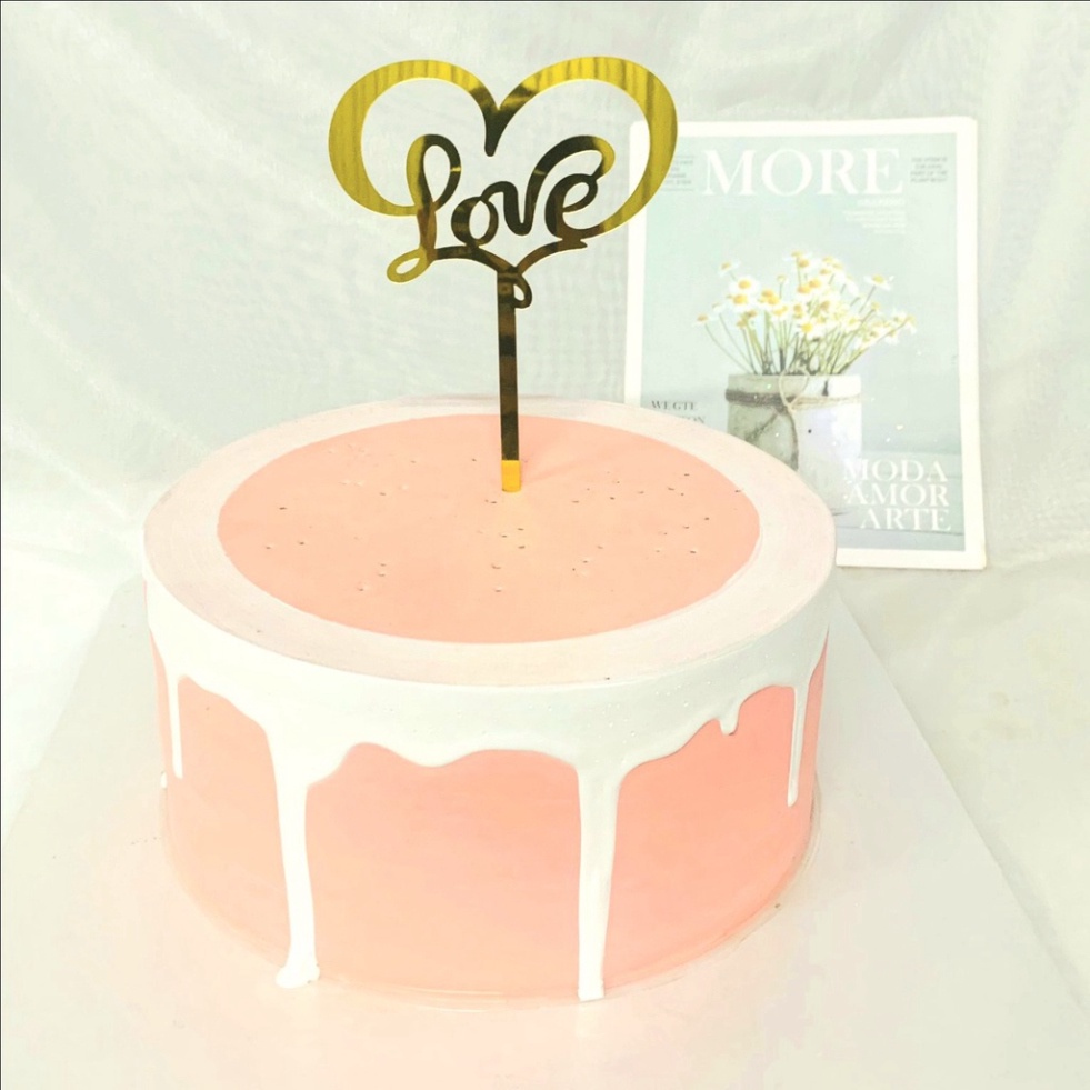 [❤️VALENTINE❤️] tổng hợp set 10 tag cắm meka tráng gương tình yêu