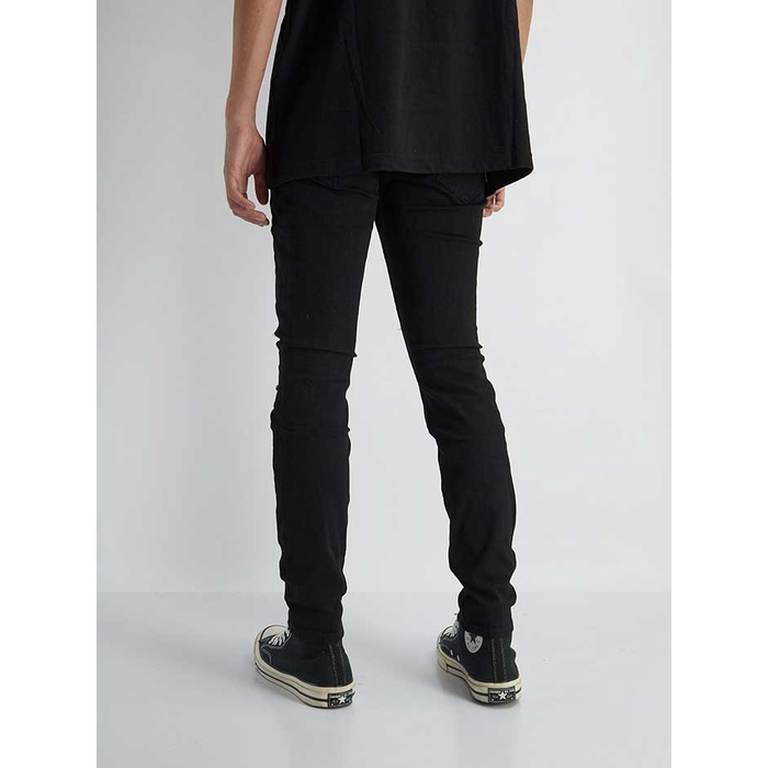 Quần Jeans The Denimaniac dáng ôm sát màu Black SS23 - 819 Skinny Fit