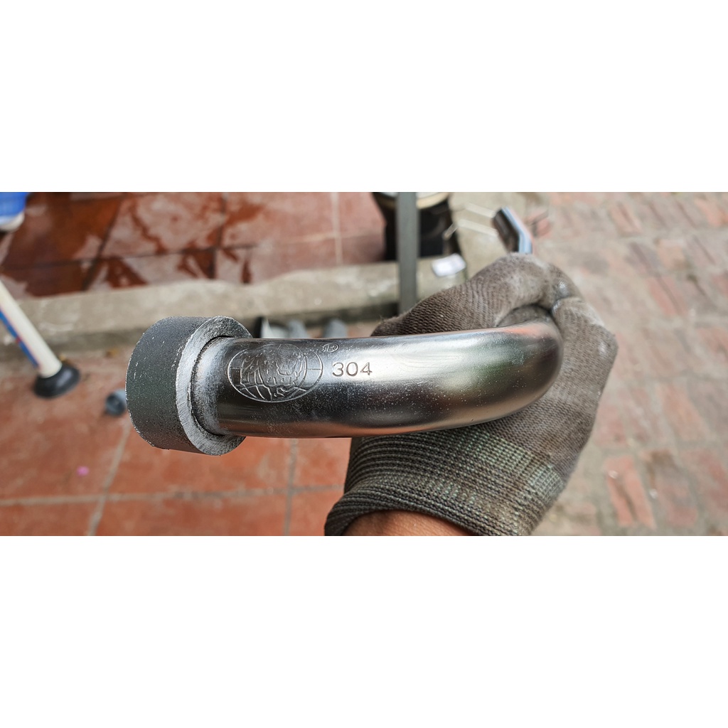 Cổ pô Suzuki revo, Smash, Shogun inox 304