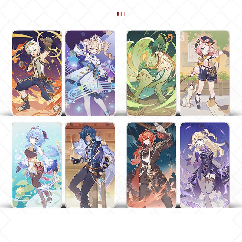 Lyney Bộ Sưu Tập Thẻ Bài Trò Chơi genshin Stagenius Lqokation tcg