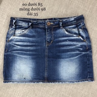miniskirt / chân váy jeans 2hand