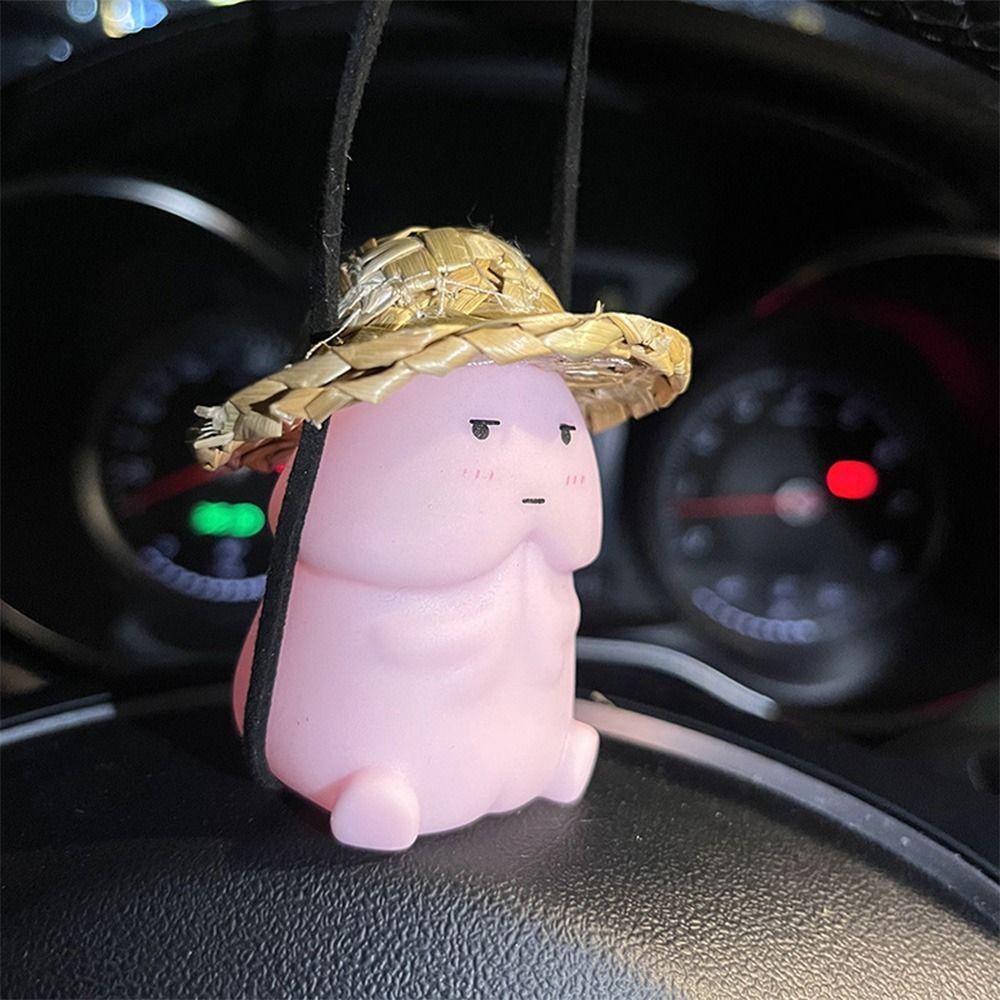 Phụ Kiện Treo Trang Trí Gương Chiếu Hậu Xe Hơi Họa Tiết Hoạt Hình Dễ Thương