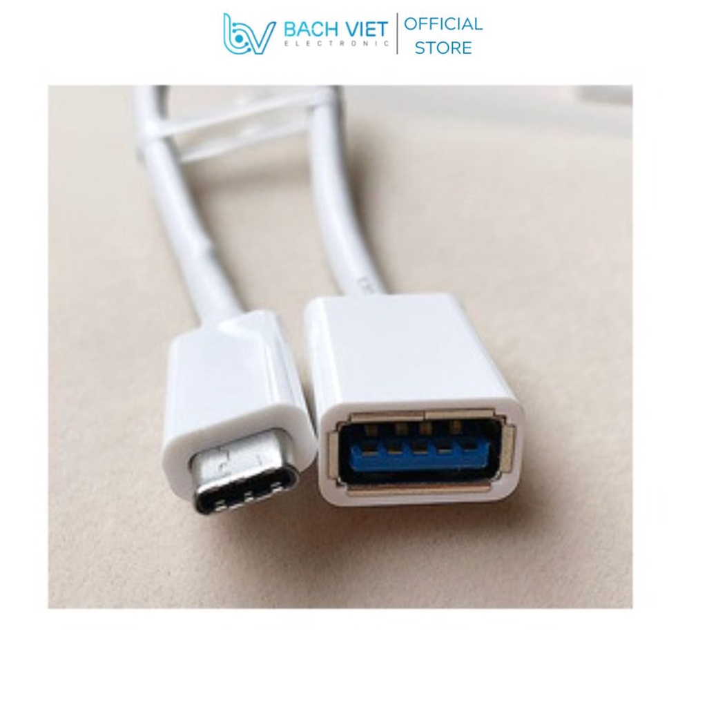 Dây cáp kết nối USB OTG cổng type C, USB micro dài 0.5m