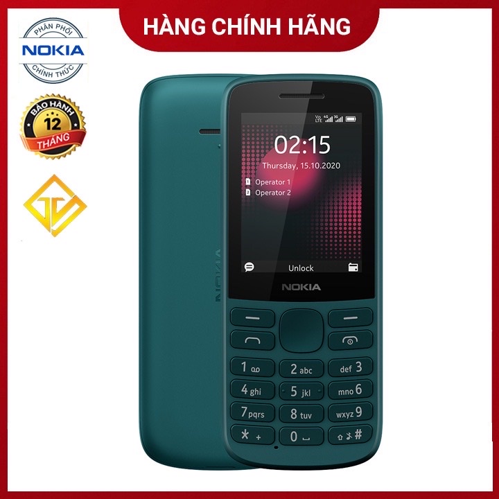 Nokia 215 có 4g dòng điện thoại phổ thông nghe gọi hổ trợ chụp ảnh nghe nhạc