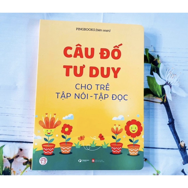 Sách - Câu đố tư duy cho trẻ tập nói tập đọc