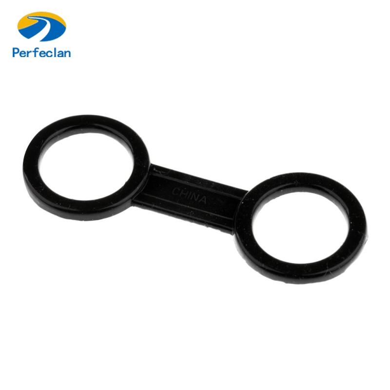 Perfeclan Ống Thở Bằng Silicon Mềm Màu Đen Chuyên Dụng Cho Đi Lặn