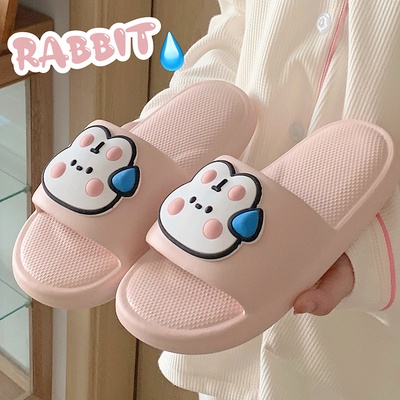Dép Đi Trong Nhà Tắm Nhanh Khô Hình Thỏ Dễ Thương Cho Cặp Đôi
