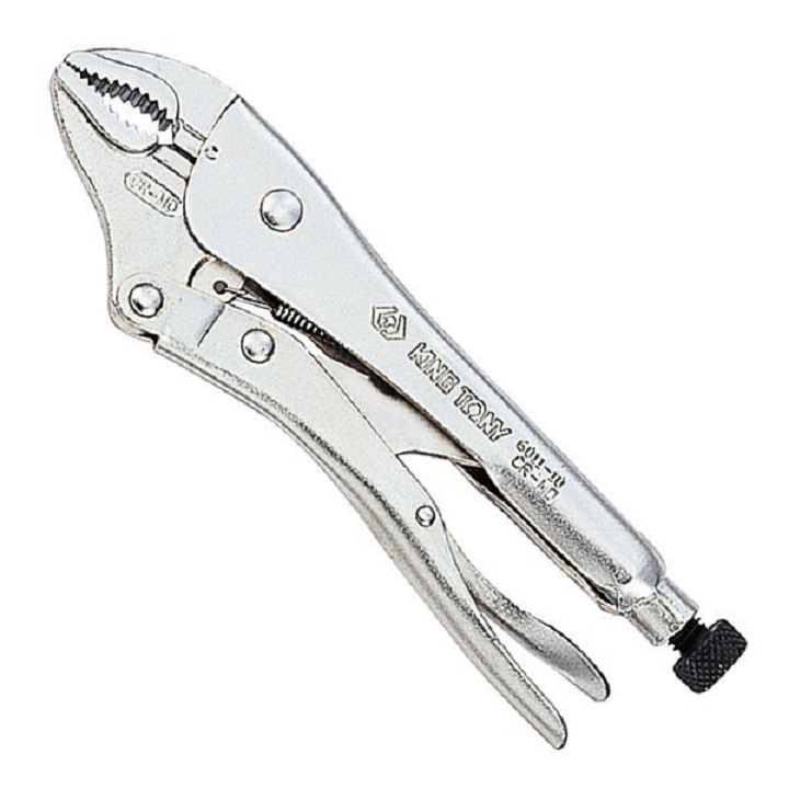 Kìm chết bấm trắng mỏ cong King Tony 10 inch cao cấp