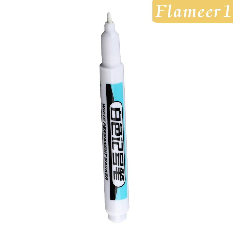 [Flameameer1] Bút Đánh Dấu Màu Trắng Chống Thấm Nước Dùng Cho Nhà Bếp / Phòng Tắm