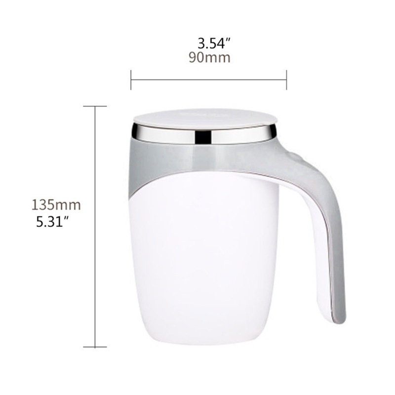 Cốc Cà Phê Tự Động Thông Minh Bằng Thép Không Gỉ 2 Màu