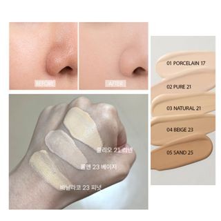 ★BÁN HÀNG MỚI★ Romand (rom&nd) NU ZERO CUSHION Mini Set