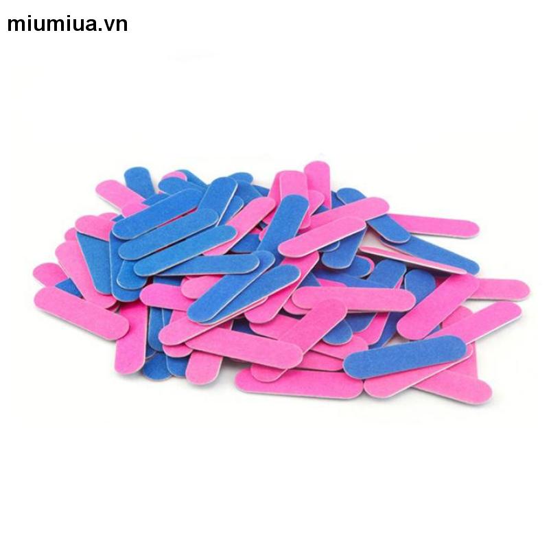 miumiuaDũa Mini 1 cái 1k cái dũa móng tay Nail box