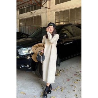 Váy len oversize gấu tua dua 23105 CHERRY COCO