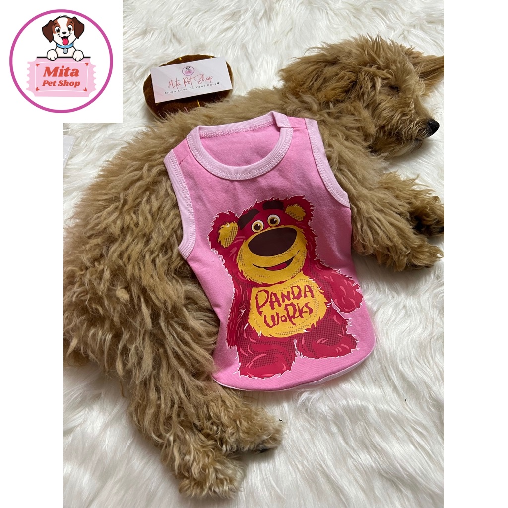 ÁO PANDA WORK CHO CHÓ MÈO TỪ 1KG - 17 KG