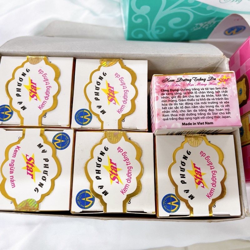 Kem Mỹ Phương giảm mụn, nám, trắng da 20g