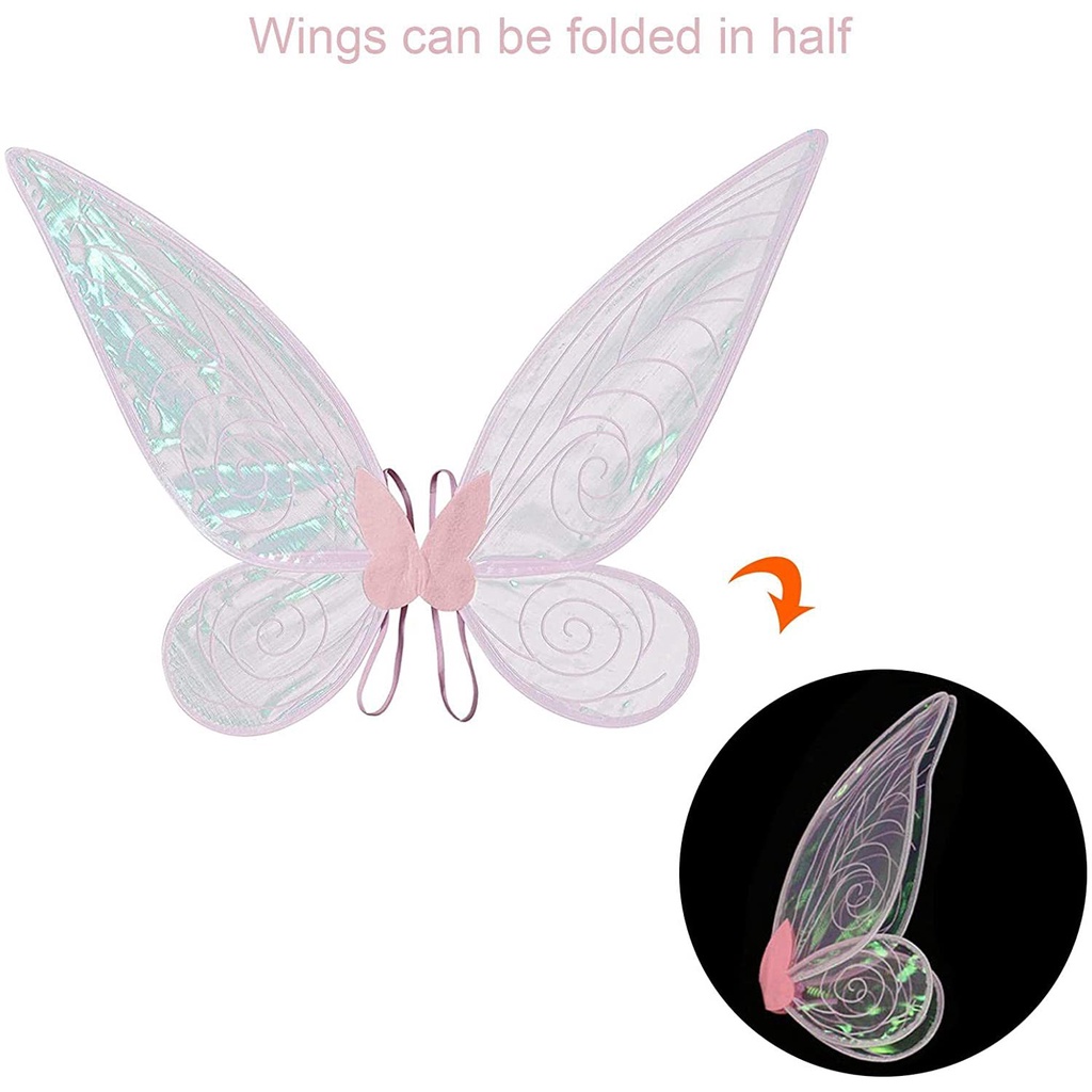 Đôi cánh hóa trang cánh tiên có đèn led cosplay nàng tiên Fairy wings
