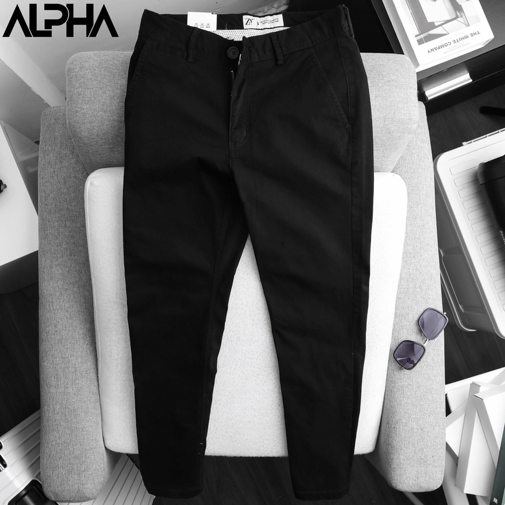 Quần dài kaki Nam Zaara cao cấp ống suông chất dày co giãn full team mạc, quần kaki nam cao cấp GEN911