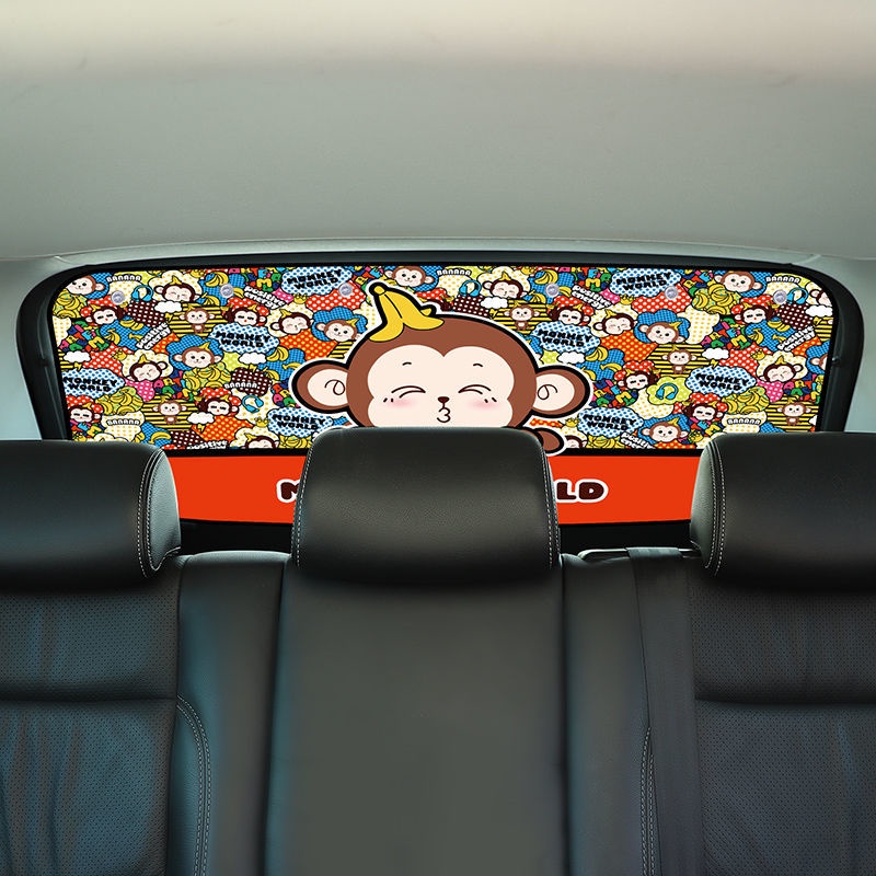 Tấm Che Nắng Cách Nhiệt Gắn Kính Chắn Gió Phía Sau Xe Hơi