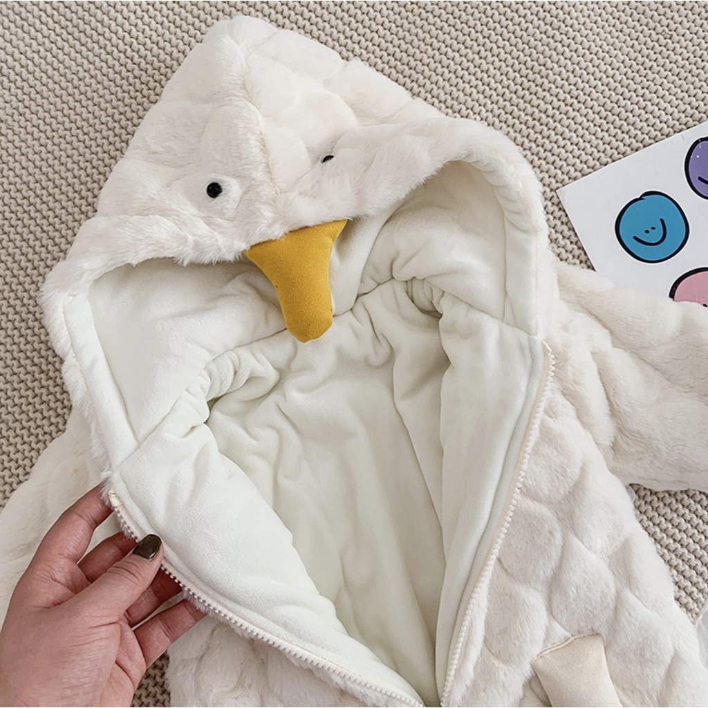 Babyfair. Bộ Áo Liền Quần Kiểu Hình Động Vật Dễ Thương Cho Bé