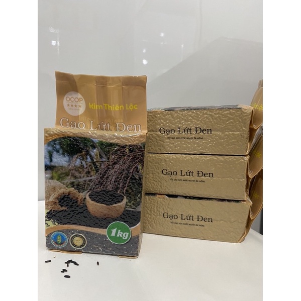 Gạo Lứt Đen Kim Thiên Lộc Túi 1kg