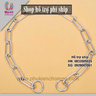 Hỗ trợ Ship-  -SP753 - Vòng cổ chó bằng inox (Size nhỏ : 3.0 x 54cm) (hanpet 4711889)
