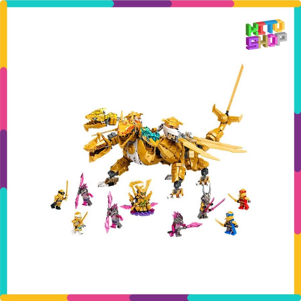 Đồ Chơi Lắp Ráp Ninjago Rồng Vàng Huyền Thoại ZM60011 Của Lloyd 1061 Chi Tiết