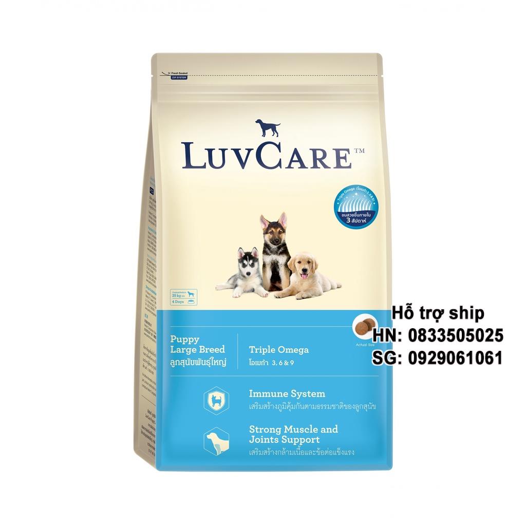 Thức ăn chó con giống lớn luvcare 1.5kg