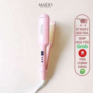 Máy dập tóc răng dập vuông dập phồng tóc là tóc nhẹ nhàng tự nhiên không gãy tóc 5 mức nhiệt MAIDO COSMETICS