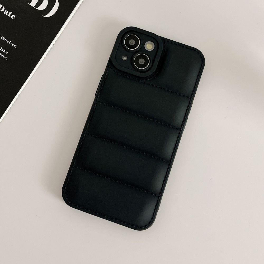 Ốp Điện Thoại TPU Mềm Chống Sốc Màu Kẹo 3D Cho IPhone 14 13 12 11 Pro Max X XR 8 7 Plus