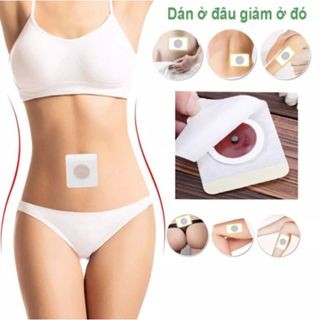 Miếng dán tan mỡ bụng đùi tay