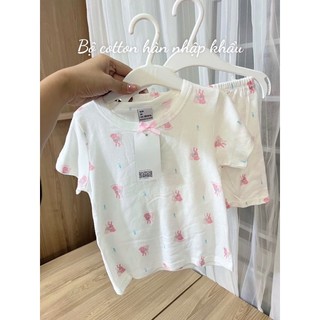 set 3 bộ cotton bé trai - bé gái