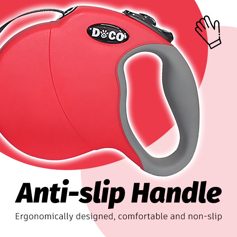 HamshMoc Dây Dắt Thú Cưng Đi Dạo Bằng Nilon Phản Quang Một Nút Chống Rối Và Tháo Gỡ Linh Hoạt