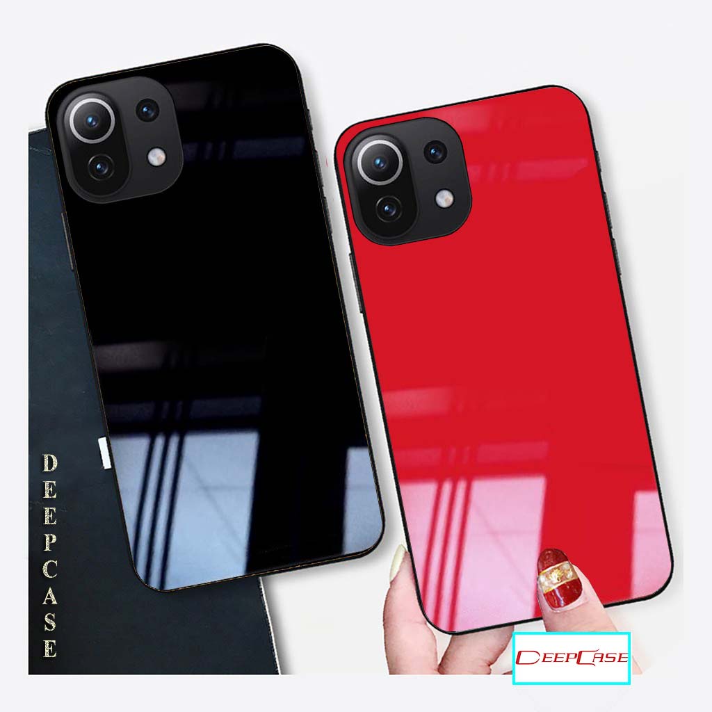 Ốp Lưng XIAOMI Mi 11, Mi 11 Lite Mặt kính cường lực Cao Cấp, Sang Trọng thiết kế Độc Quyền