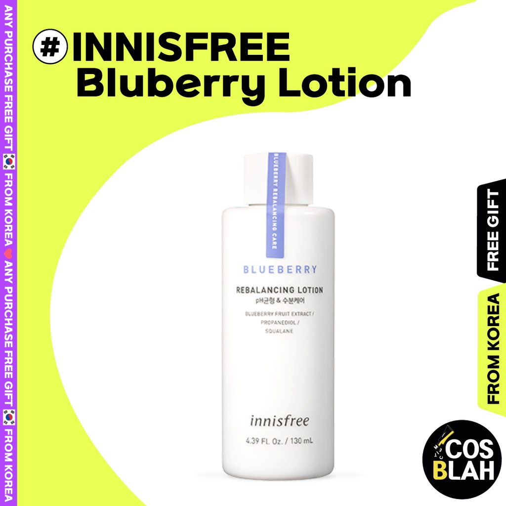 Lotion Dưỡng Da Innisfree Blueberry Lotion Chiết Xuất Việt Quất 130Ml