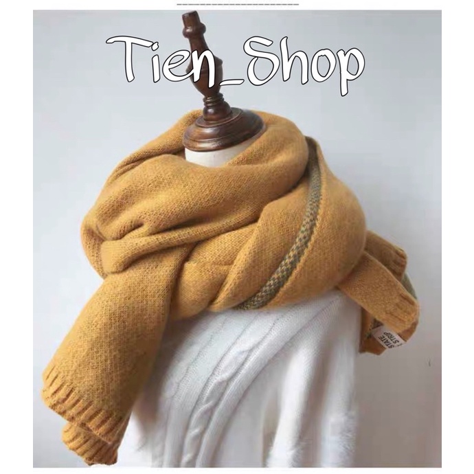 KHĂN LEN NAM NỮ LÔNG CỪU MỀM ULZZANG