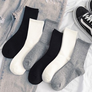 Vớ tất trơn cổ cao thấp