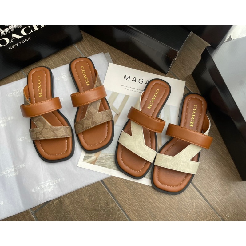 DÉP COACH NỮ 35-39 FULLBOX TOÀN BỘ BẰNG DA BAO NÉT ĐẸP