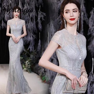 Đầm đuôi cá dự tiệc thiết kế mới quyến rũ thời trang