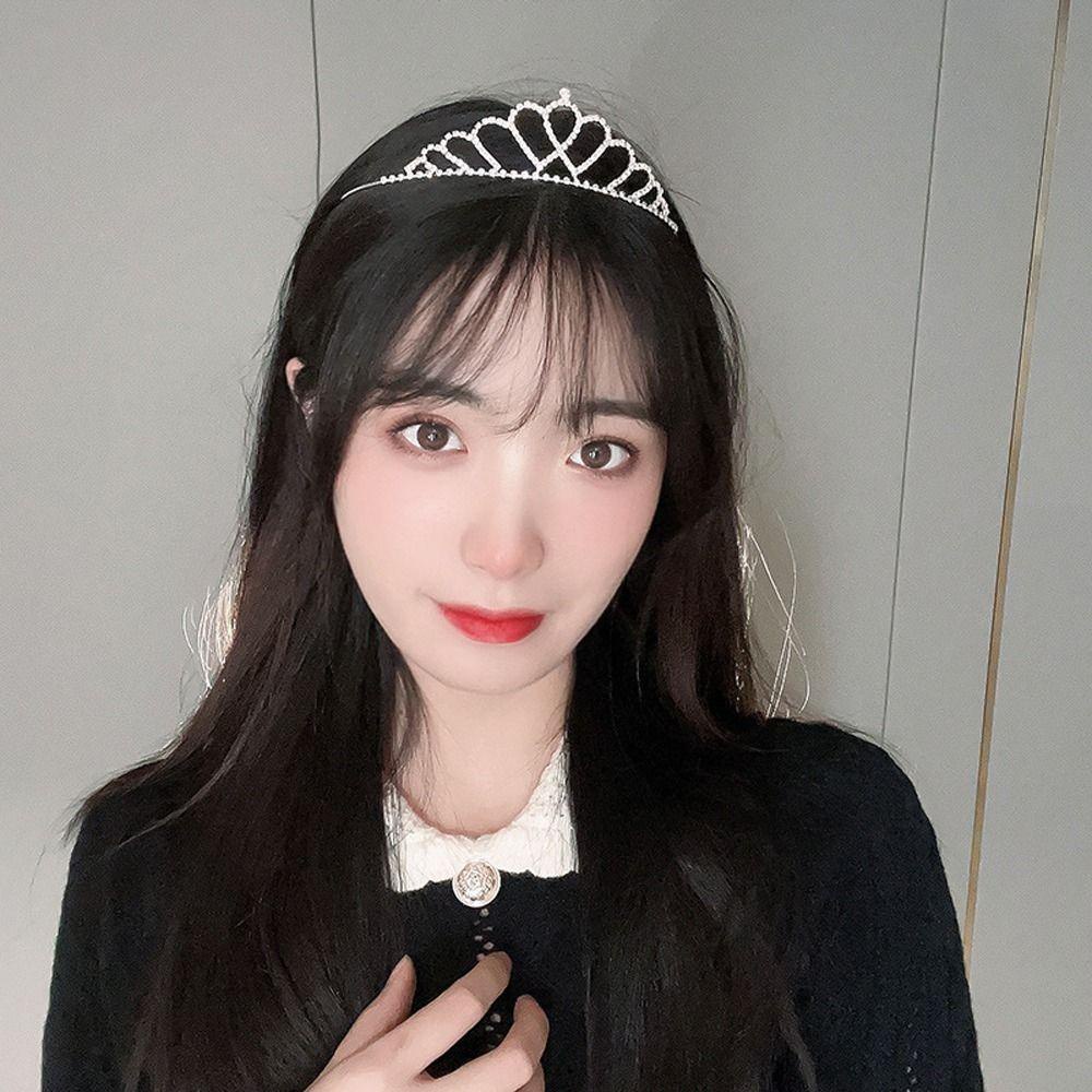 Vương Miện Cài Tóc Thời Trang Xinh Xắn Cho Bé Gái