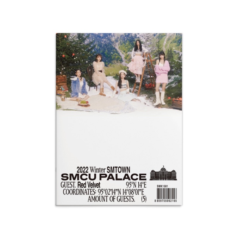 Bộ sưu tập Red Velvet SMCU Palace ver guest nguyên seal