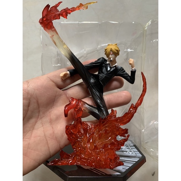 Mô hình Sanji đá lửa hiệu ứng đẹp 16cm - One piece