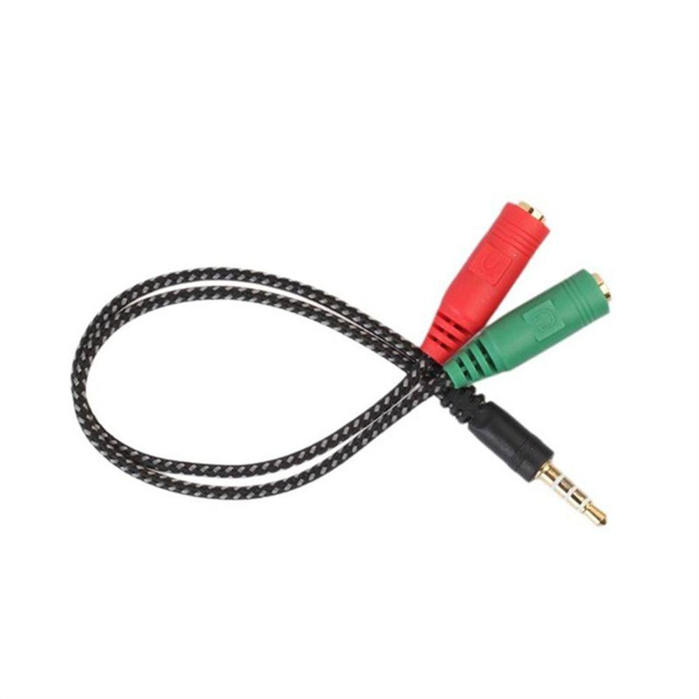 Dây Cáp Chia Chữ Y Chuyển Đổi Cổng Cắm 3.5mm Thành Cổng Cắm 3.5mm Chuyên Dụng Cho Tai Nghe