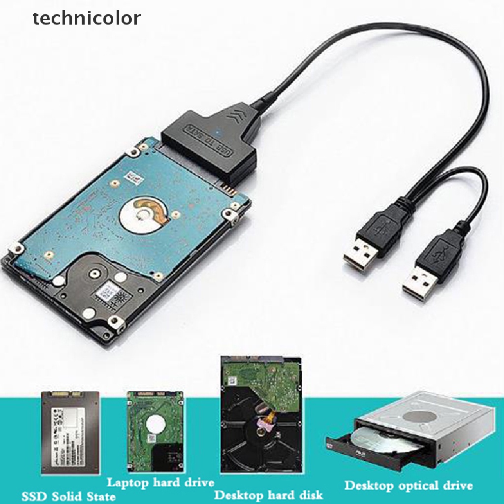 Dây Cáp SATA Cho Ổ Cứng Laptop SSD 2.5 Inch Desktop HDD USB 3.0 TYG