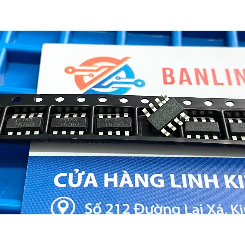 Combo 2 con T6790, Zetex T6790 Transistor kép SOP-8