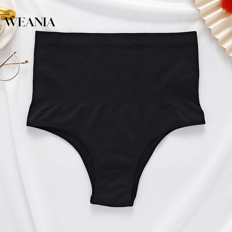 Quần Lót Lưng Cao Định Hình Eo Không Đường May Co Giãn Dành Cho Nữ